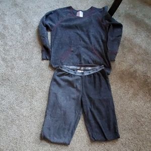 HANES WOMEN'S TWO PIECE PJ SET